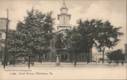 Court House, Allentown, PA Postcard