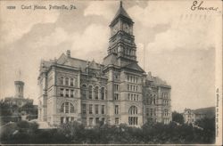 Court House, Pottsville, PA Postcard