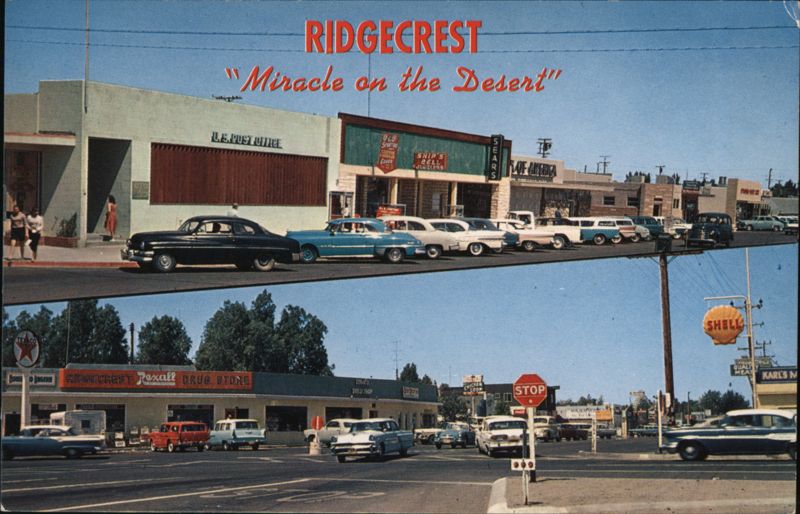Ridgecrest, Miracle on the Desert California Another CHRIS CARD