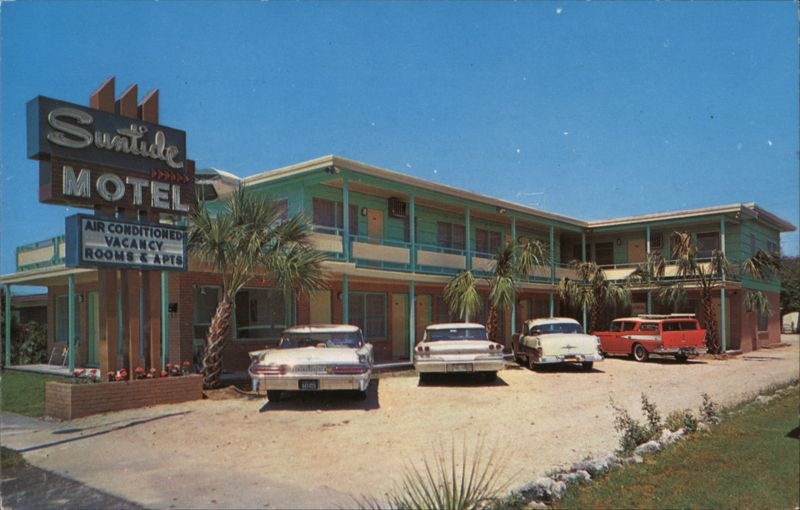Suntide Motel and Vintage Cars, Myrtle Beach, SC South Carolina