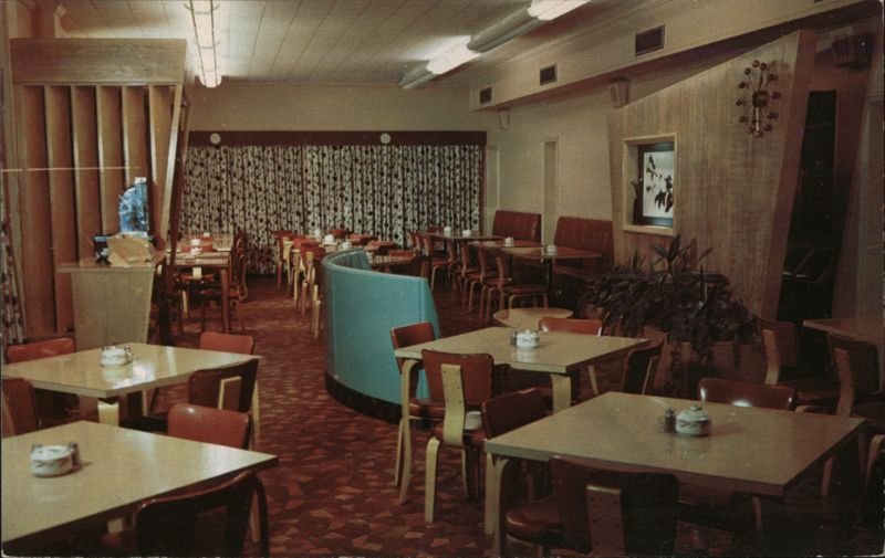 Interior of Jack Nolen's Restaurant, Orangeburg, SC South Carolina