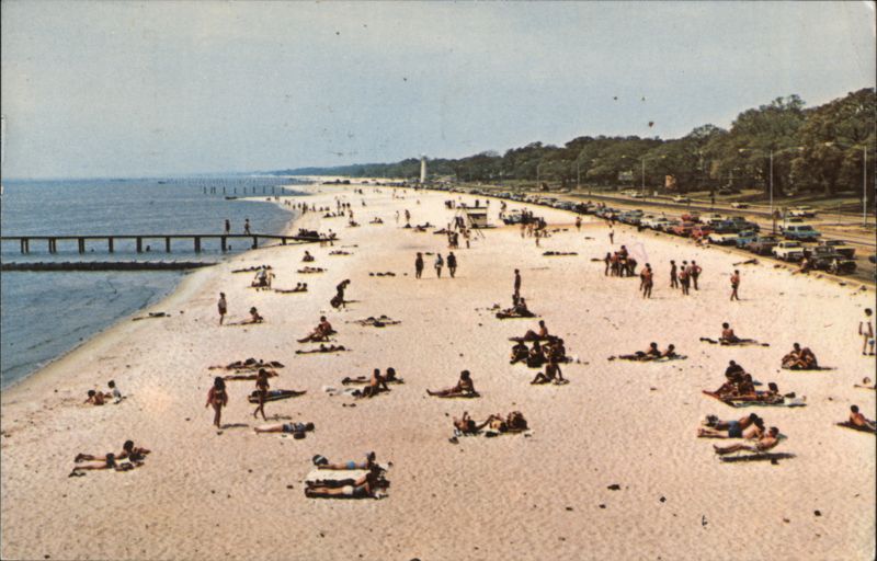Man-Made Beach on Mississippi Gulf Coast, Biloxi Audrey Murphy