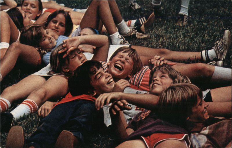 Children Laughing at Camp Wi-Ta-Wentin, Lake Charles Louisiana