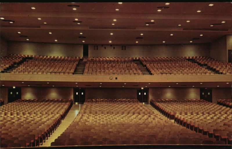 Inside Auditorium, Grambling College Louisiana Terrel