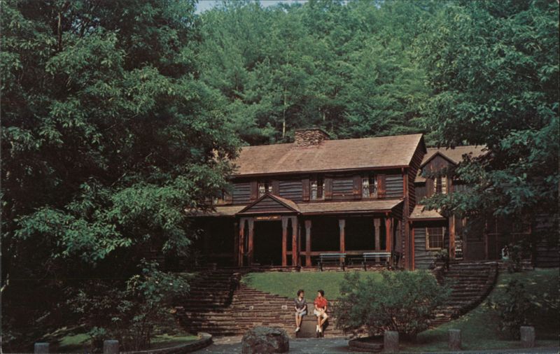 Lodge and Administration Building, Watoga State Park Marlinton West Virginia
