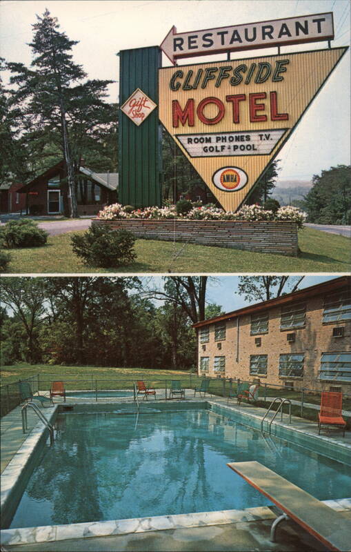 Cliffside Motel and Restaurant, Harpers Ferry, WV West Virginia