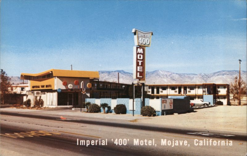 Imperial '400' Motel, Mojave, CA California