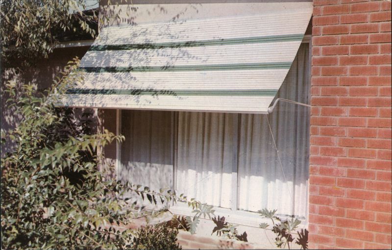 Flexalum Roll-Up Aluminum Awning Advertising