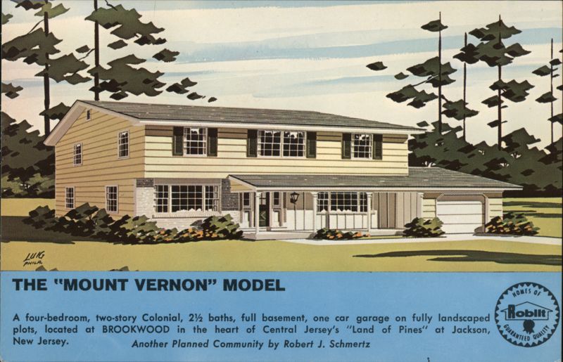 The Mount Vernon Model Home, Brookwood, Jackson, NJ New Jersey