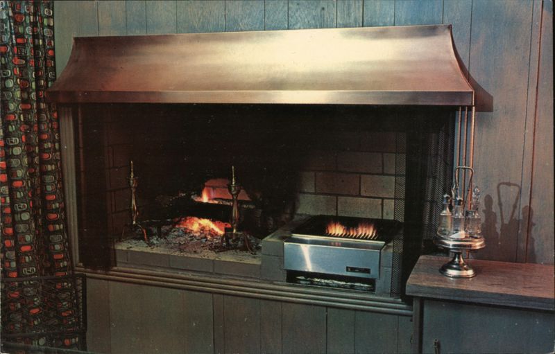 Lazy-Man Open Hearth Gas Broiler Advertising