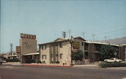 Glen Capri Motel, Glendale, CA Postcard