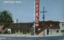 Emeryville Motel, Oakland, CA Postcard