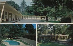 El Bonita Motel, St. Helena, CA Postcard