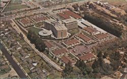 Aerial View of Ventura TowneHouse Postcard