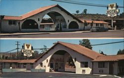 E-Z 8 Motel, El Cajon, CA Postcard