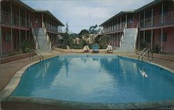 Capri Villa Apartments, Chula Vista, CA Postcard