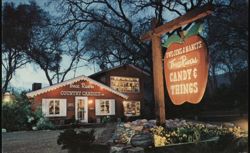 Three Rivers Country Candies & Things, CA Postcard
