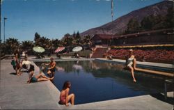Swimming Pool, Gilman Hot Springs Resort Hotel Postcard