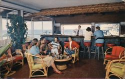 The Poop Deck, Canfield's Big Rock Cafe Postcard