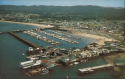 Fisherman's Wharf and the Monterey Marina Postcard