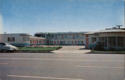 South Seas Motel, Long Beach, California Postcard