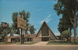 Evans-Brown Mortuary, Sun City Chapel Postcard