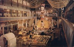 County Exhibits, Agriculture Building, California State Fair Postcard