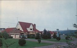Stone Motel, Davis, WV Postcard