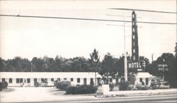 Manning Motel, Manning, SC Postcard