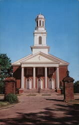 Associate Reformed Presbyterian Church, Due West, SC Postcard
