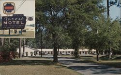 Forest Motel, Ridgeland, SC Postcard