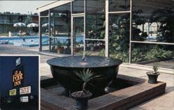 La Font Inn, Sugar Pot Fountain, Pascagoula, MS Postcard