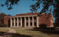 Mitchell Memorial Library, Mississippi State University Postcard