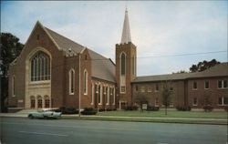 First Baptist Church, Greenville, MS Postcard