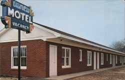 Agnew Motel with "No Vacancy" Sign Postcard