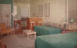 Worth Motor Lodge Efficiency Apartment, Biloxi, MS Postcard