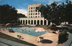 Jack Tar Trade Winds Motor Hotel, Biloxi, MS Postcard