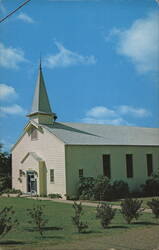 Chapel No. 3, Fort Polk, LA Postcard