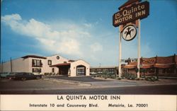 La Quinta Motor Inn, Metairie, LA Postcard