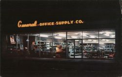 General Office Supply Co., Lafayette, LA Postcard