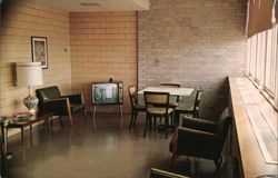 Solarium in W. V. U. Hospital, Morgantown Postcard