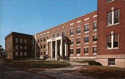 Main Hall, West Liberty State College, West Liberty, WV Postcard