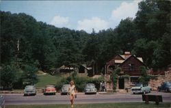 Hawks Nest State Park Lodge, West Virginia Postcard