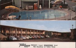 Travelodge Motel, Fresno, California Postcard