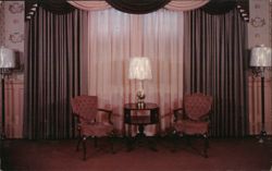 Funeral Home Interior Decorating, Superior Funeral Supply Postcard