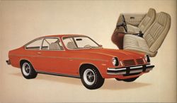 1974 Chevrolet Vega GT Hatchback Coupe Postcard