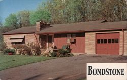 Bondstone “The Only Real Man-made Stone” House Postcard