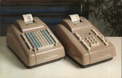 Clary Model 150 & 269 Electric Adding Machines Postcard