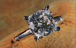 Kenya Gem Man-Made Diamond Ring Postcard