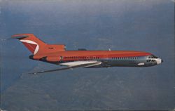 CP Air Boeing 727 Airplane in Flight Postcard